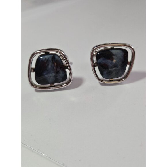 **Last Chance!! Final Sale** Silver tone vintage hickok cufflinks - Picture 10 of 10